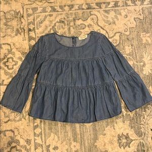 Madewell Denim Top!